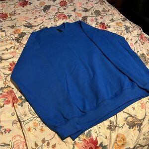 NWOT Gildan Soft Style Lg Royal Blue Men's Blue Sweater